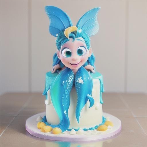 Mermaid cake recipe