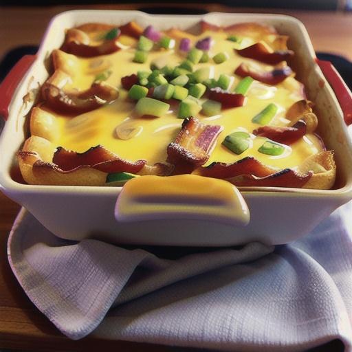 Cheesy Bacon Breakfast Casserole