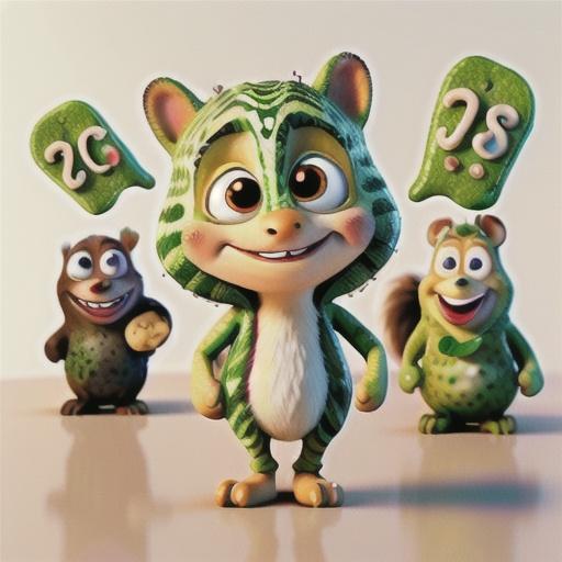 Avocado animal toasts