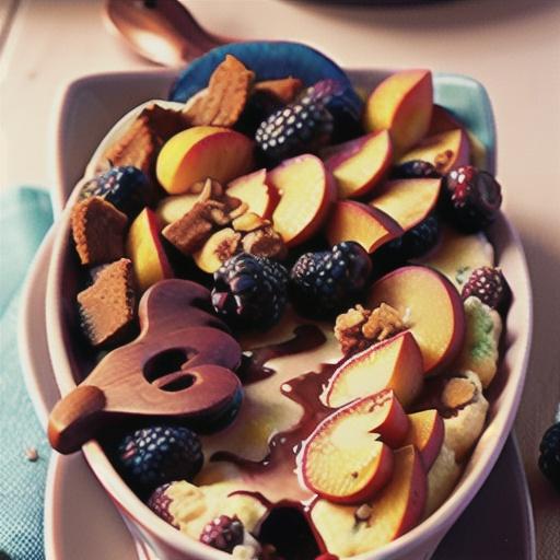 Blackberry Peach Crisp