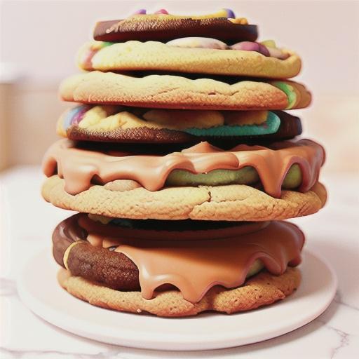 Sneaky Monster Cookies