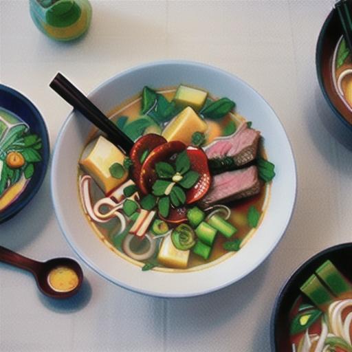 Pho (Vietnamese Noodle Soup)