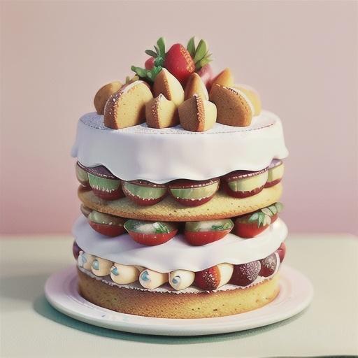 Healthier classic Victoria sponge cake recipe