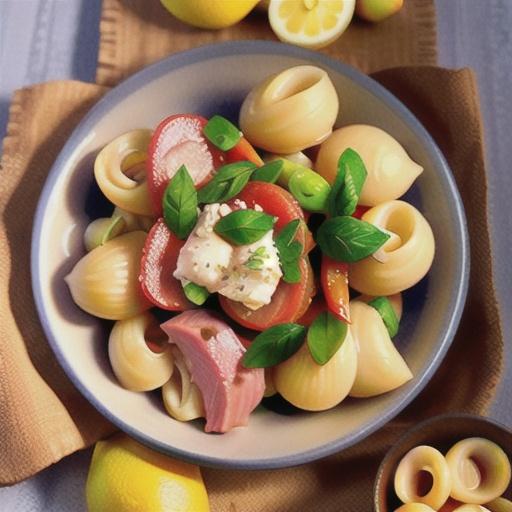 Tuna & lemon orecchiette