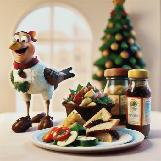 Christmas ploughman's