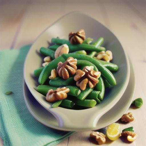 Lemony Green Beans with Walnuts and Thyme