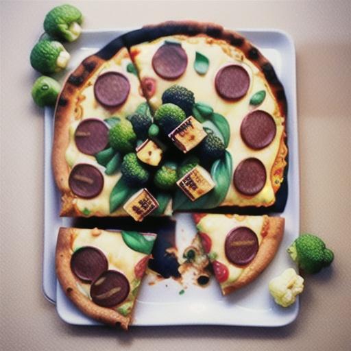 Spiced beef cauliflower pizza recipe