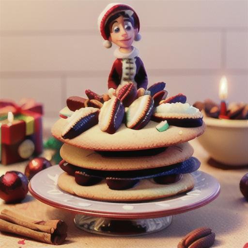 Mom's Christmas Fruitcake Cookies