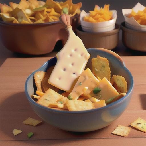 Golden Cheddar Cheese Crisps