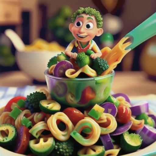 Tri-Color Pasta Salad