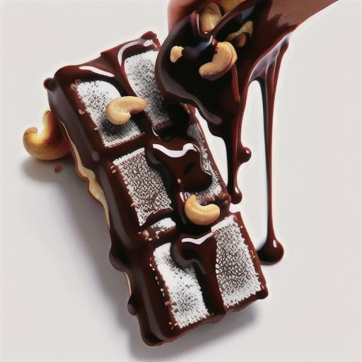 Chocolate Caramel-Cashew Bars