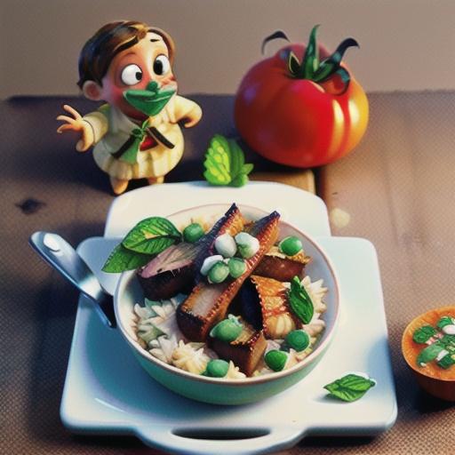 Sticky lamb cutlets with tomato and mint salsa