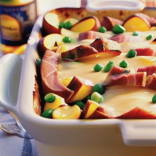Holiday Ham and Potato Casserole