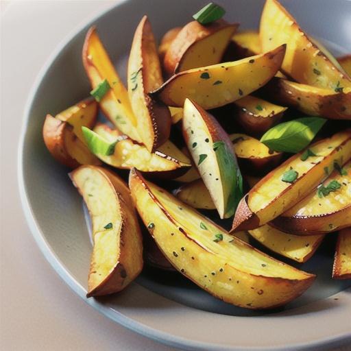 Oven-Fried Potato Wedges