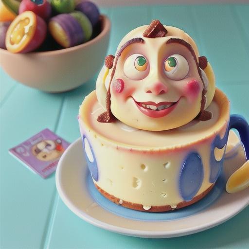 Upside-Down Mug Cheesecake