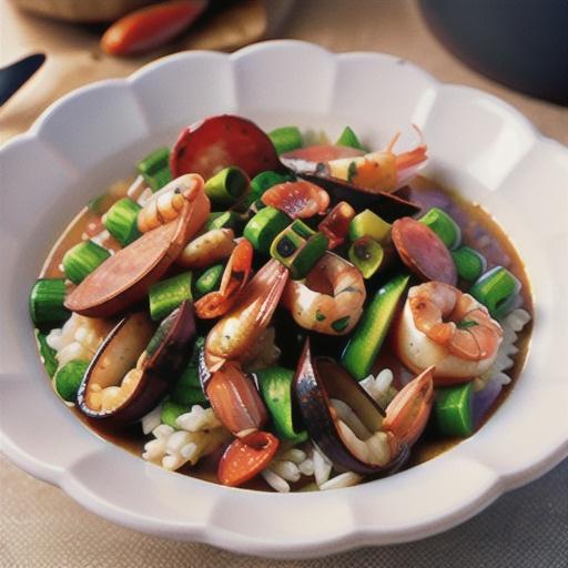 Husband's Grandmother's Shrimp Gumbo