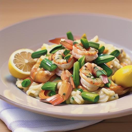 Lemony Shrimp Risotto