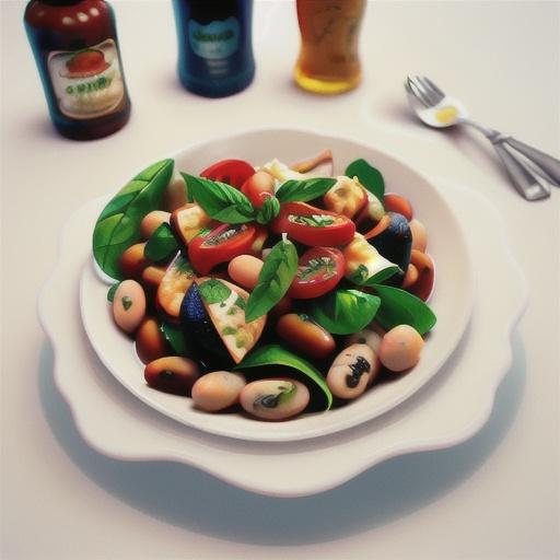 Cannellini Bean Caprese Salad