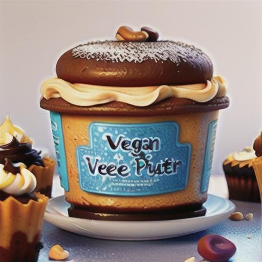 Vegan Fluffy Peanut Butter Frosting