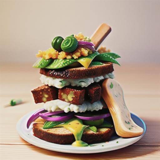 Veal schnitzel with coleslaw & mash