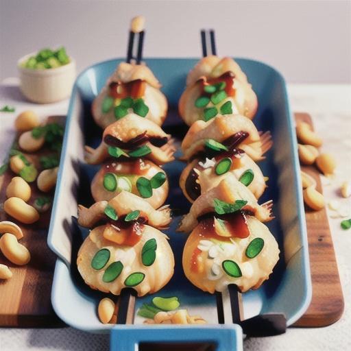 Air fryer chicken satay recipe