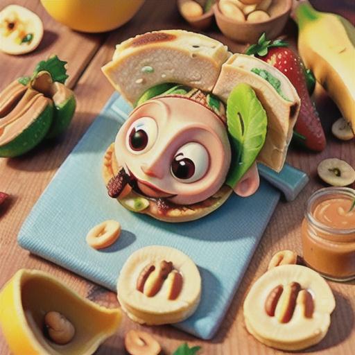 Fruity Peanut Butter Quesadillas