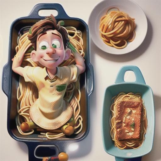 One-pan spaghetti bolognese bake