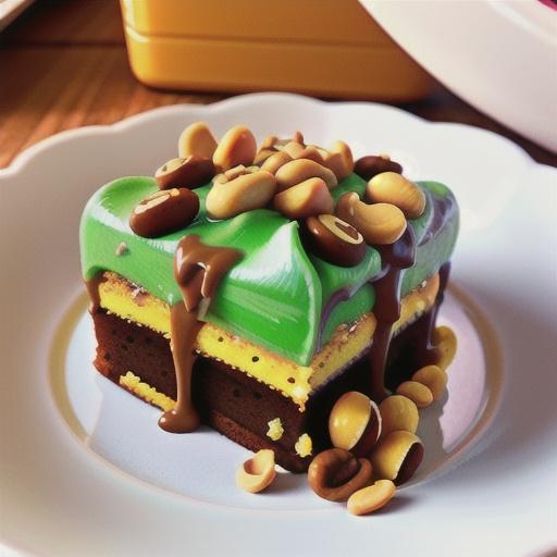 Michigan Maple Peanut Butter Sheet Cake