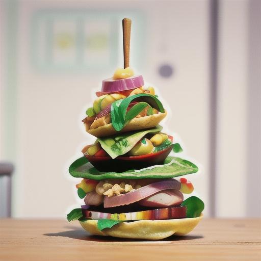 Curried egg and ham wraps