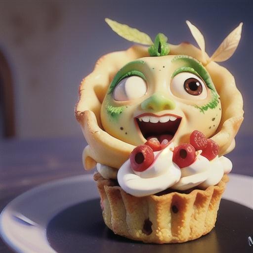 Passionfruit & lime tarts