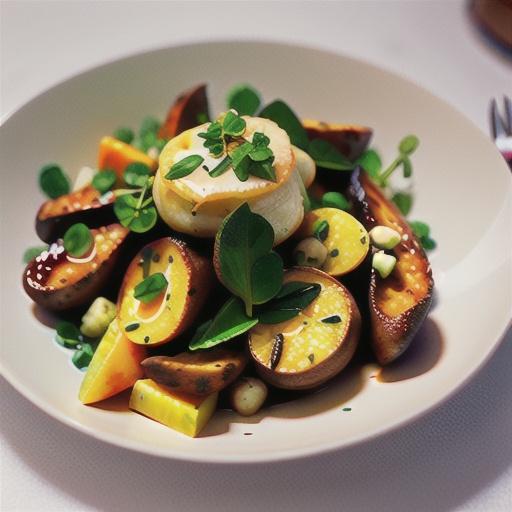 Spiced lamb with watercress & orange salad