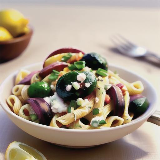 Lemon Ricotta Pasta with Vegetables