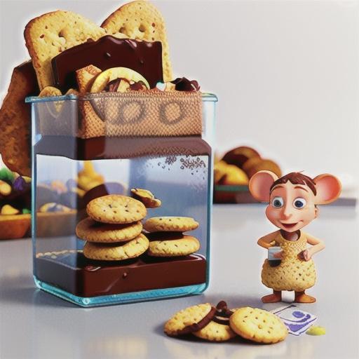 Skinny choc-chip bikkies