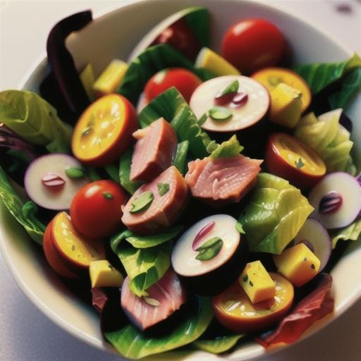 Romaine Rice Tuna Salad