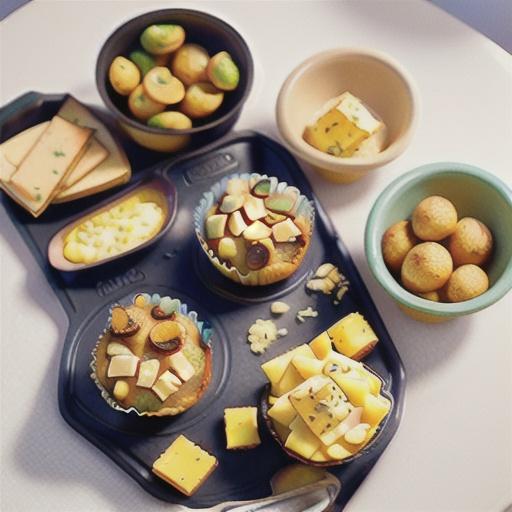 Muffin pan cheesy potato fricos recipe