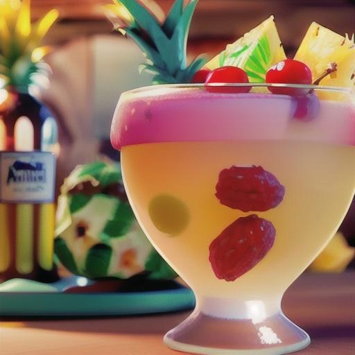 Pineapple Upside-down Cake Martinis