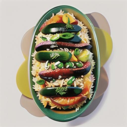 Quick vegetarian fried rice recipe