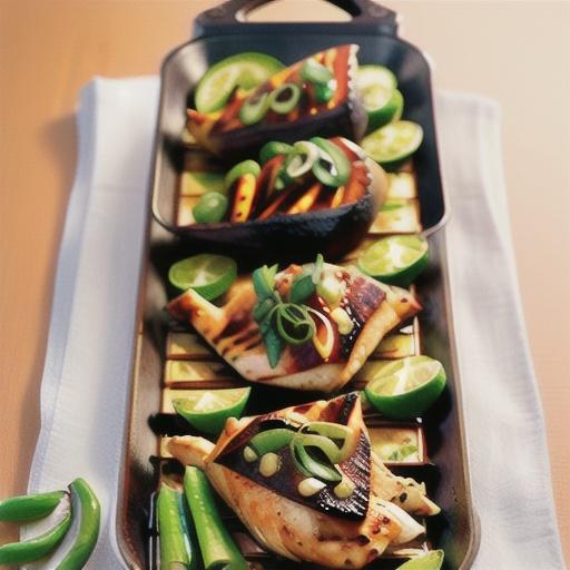 Lime- and Chili-Rubbed Chicken Breasts