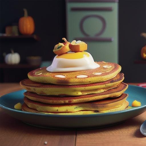 Pumpkin Quinoa Pancakes