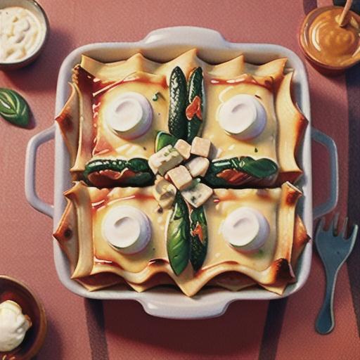 Italian Sausage and Mushroom Lasagna with Béchamel Sauce