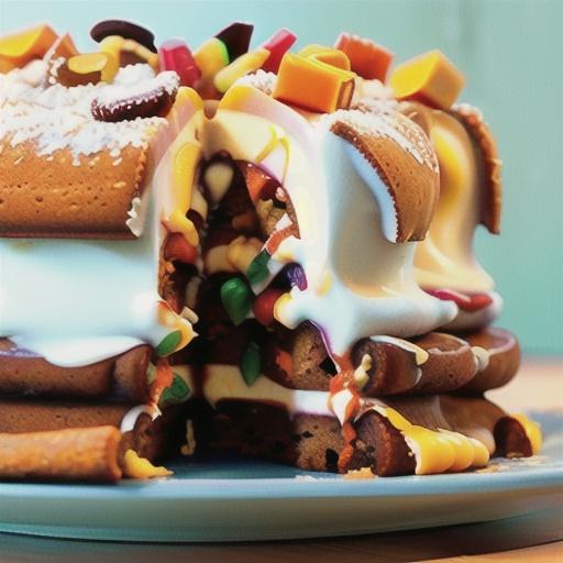 Salted Caramel-Carrot Poke Cake