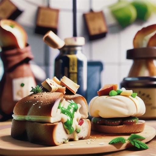 Petit Toasts with Brie, Fig, and Thyme