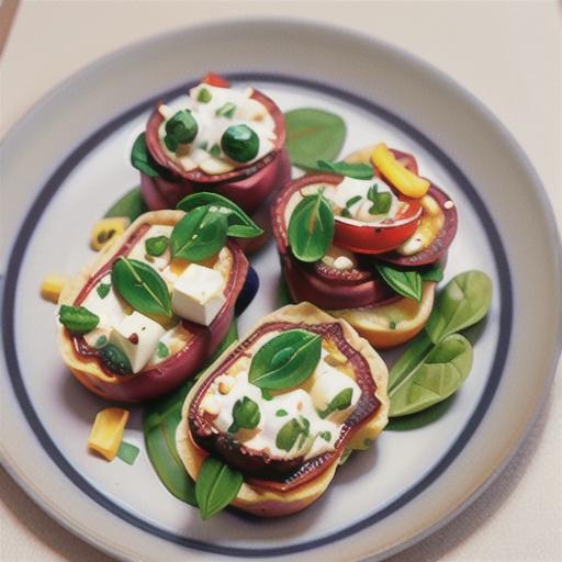 Turkish lamb, feta & spinach melts