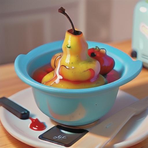 Sous Vide Poached Pears