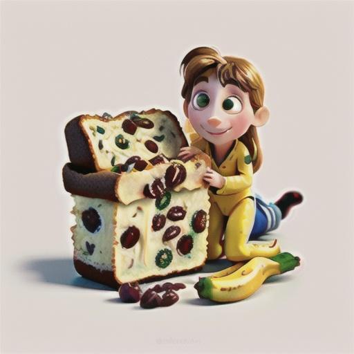 Gluten-free banana raisin bread