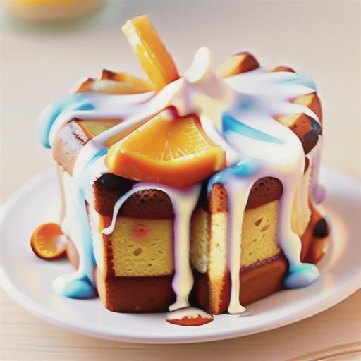 Orange Vanilla Yogurt Pound Cake