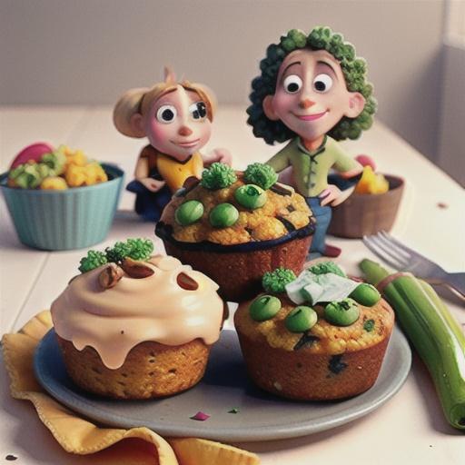 Quinoa & kale muffins