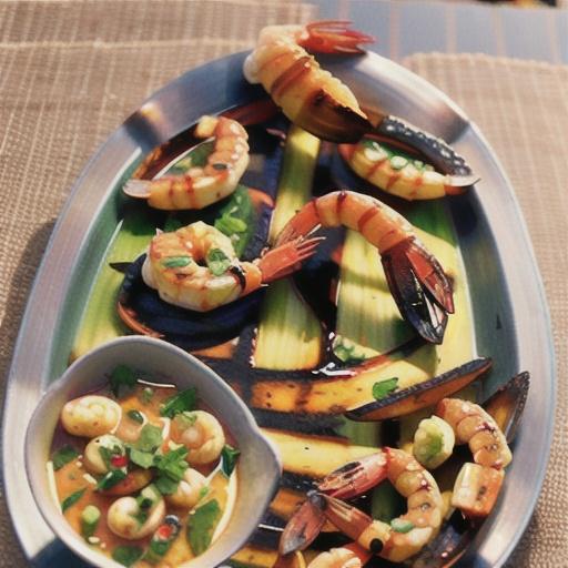 Grilled Shrimp with Chermoula