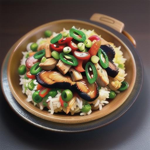 Bacon and Chicken Fried Rice