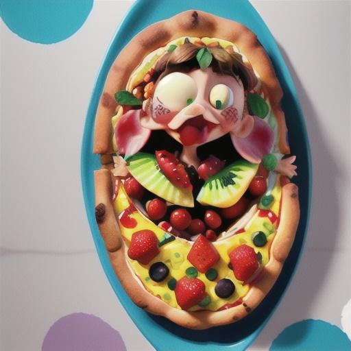 Fruit 'pizza'